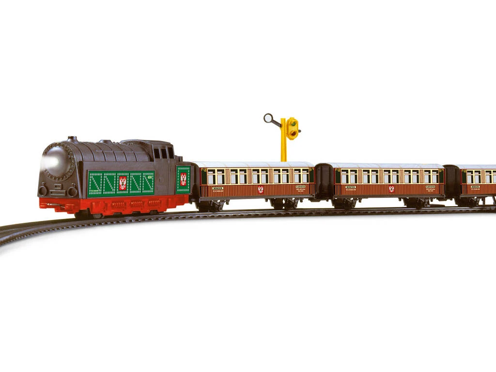 Tren Trans Siberian Express Con Luz, Estación Y Encarrilador Pequetren 401 6 Tren Trans Siberian Express Con Luz, Estación Y Encarrilador Pequetren 401 - Imagen 4