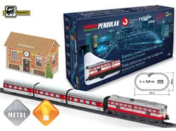 Tren Talgo Con Luz, Estación Y Encarrilador Pequetren 402 -Mejor Juguetería Tienda 1999964136g02