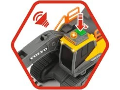 Retro Excavadora Volvo 23 Cm. Con Luz Y Sonido Simba 3723005 13 Retro Excavadora Volvo 23 Cm. Con Luz Y Sonido Simba 3723005 -Mejor Juguetería Tienda 1999964181g05