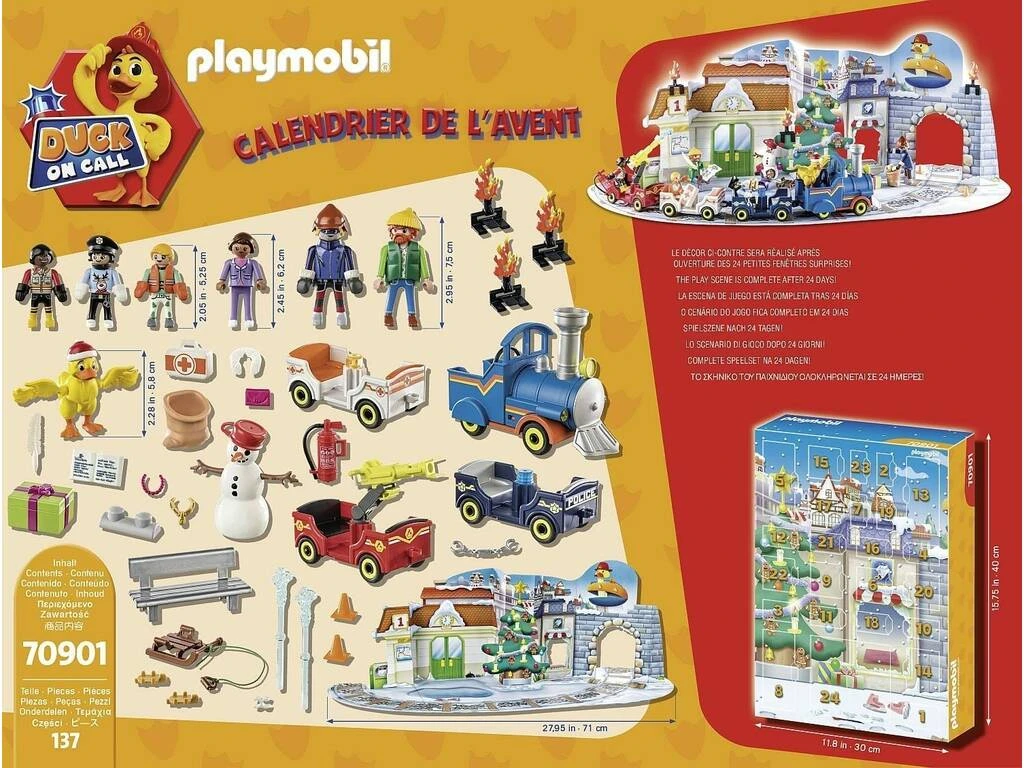 Playmobil Duck On Call Calendario De Adviento 70901 6 Playmobil Duck On Call Calendario De Adviento 70901 - Imagen 4