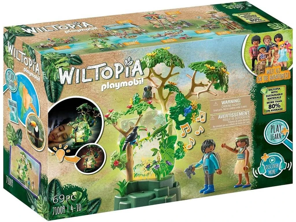 Playmobil Wiltopia Selva Tropical Luz Nocturna 71009 3 Playmobil Wiltopia Selva Tropical Luz Nocturna 71009