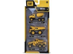 Cat Pack 3 Vehículos Construcción Metal Funrise 82273 -Mejor Juguetería Tienda 1999965531g04