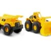 Cat Pack 2 Vehículos Construcción 26 Cm. Funrise 82046 -Mejor Juguetería Tienda 1999965533g00