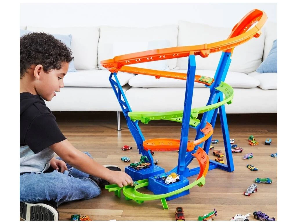 Hot Wheels Action Espiral Rápida De Choque Mattel HGV67 6 Hot Wheels Action Espiral Rápida De Choque Mattel HGV67 - Imagen 4