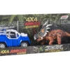 Set Vehículo Todoterreno Azul Y Triceratops Con Luces Y Sonidos -Mejor Juguetería Tienda 1999967486g00