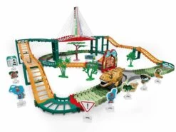 Pista Flexible Mundo Jurásico 167 Piezas Con Luces -Mejor Juguetería Tienda 1999967745g01