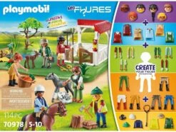 Playmobil My Figures Rancho De Caballo 70978 -Mejor Juguetería Tienda 1999968195g02