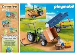 Playmobil Country Tractor Con Remolque 71249 -Mejor Juguetería Tienda 1999968558g01