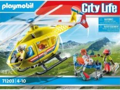 Playmobil City Life Helicoptero De Rescate 71203 -Mejor Juguetería Tienda 1999968564g03
