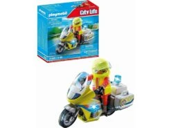 Playmobil City Life Moto De Emergencias Con Luz Intermitente 71205 -Mejor Juguetería Tienda 1999968566g05