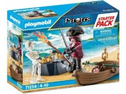 Playmobil Starter Pack Pirata Con Bote De Remos 71254