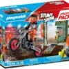 Playmobil Starter Pack Stunt Show Moto Con Pared De Fuego 71256 -Mejor Juguetería Tienda 1999968597g00