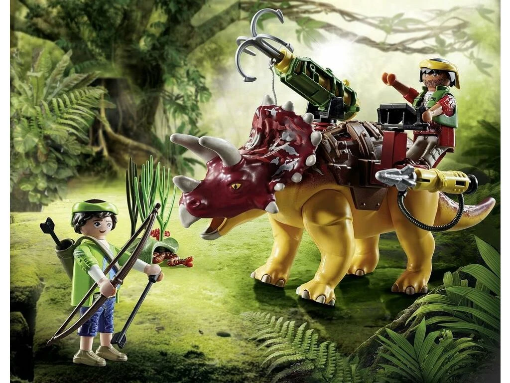 Playmobil Dino Rise Triceratops 71262 5 Playmobil Dino Rise Triceratops 71262 - Imagen 3