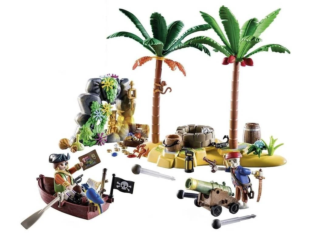 Playmobil Piratas Isla Del Tesoro Pirata Con Esqueleto Playmobil 70692 4 Playmobil Piratas Isla Del Tesoro Pirata Con Esqueleto Playmobil 70692 - Imagen 2