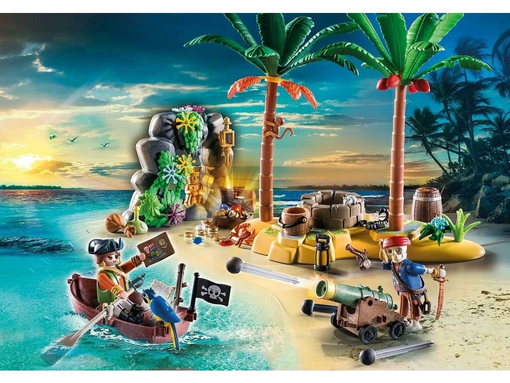 Playmobil Piratas Isla Del Tesoro Pirata Con Esqueleto Playmobil 70692 5 Playmobil Piratas Isla Del Tesoro Pirata Con Esqueleto Playmobil 70692 - Imagen 3