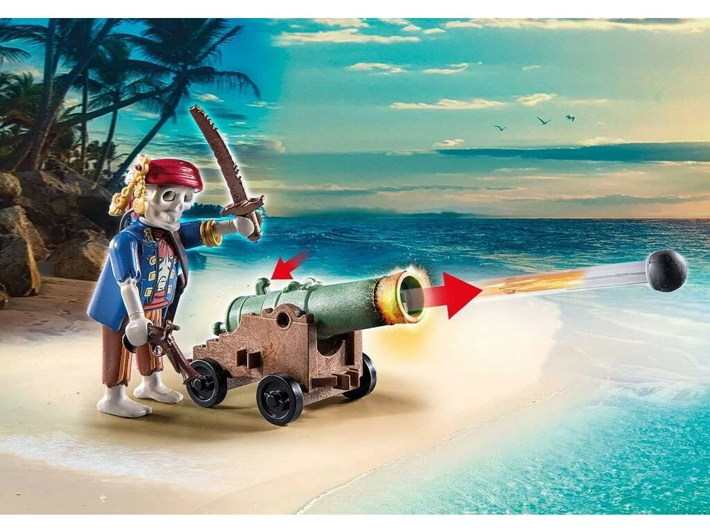 Playmobil Piratas Isla Del Tesoro Pirata Con Esqueleto Playmobil 70692 6 Playmobil Piratas Isla Del Tesoro Pirata Con Esqueleto Playmobil 70692 - Imagen 4