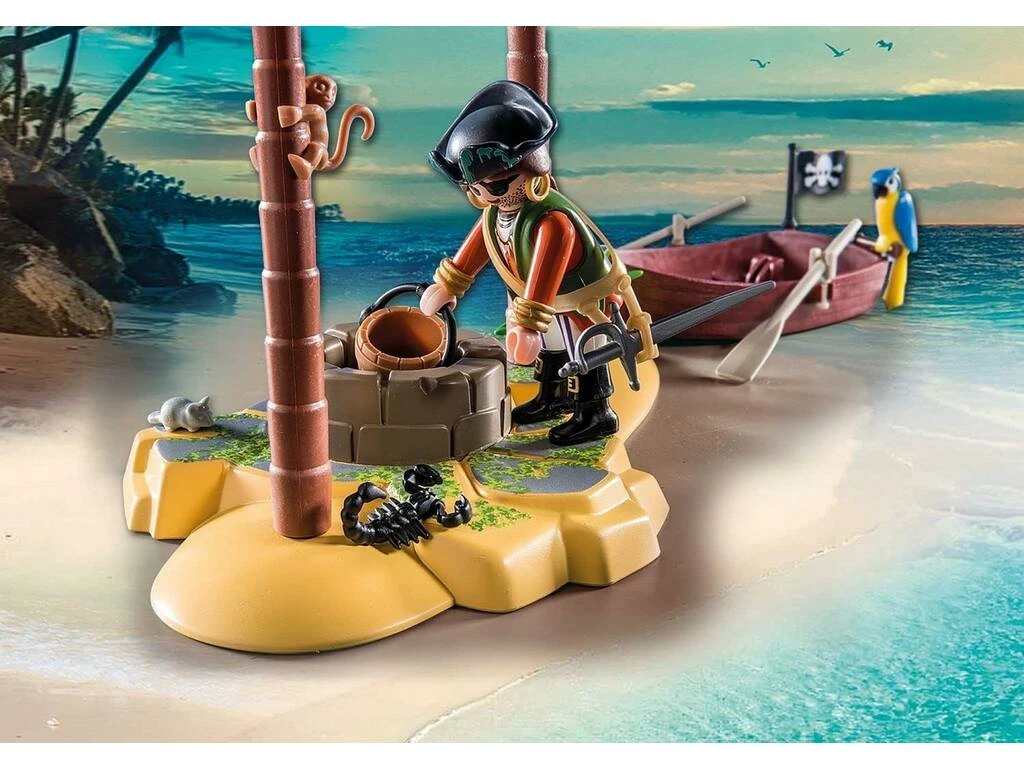 Playmobil Piratas Isla Del Tesoro Pirata Con Esqueleto Playmobil 70692 7 Playmobil Piratas Isla Del Tesoro Pirata Con Esqueleto Playmobil 70692 - Imagen 5