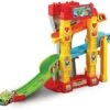 Tut Tut Bólidos 4 En 1 Pista De Carreras + Simón El Coche De Competición Vtech 556522 -Mejor Juguetería Tienda 1999969579g00