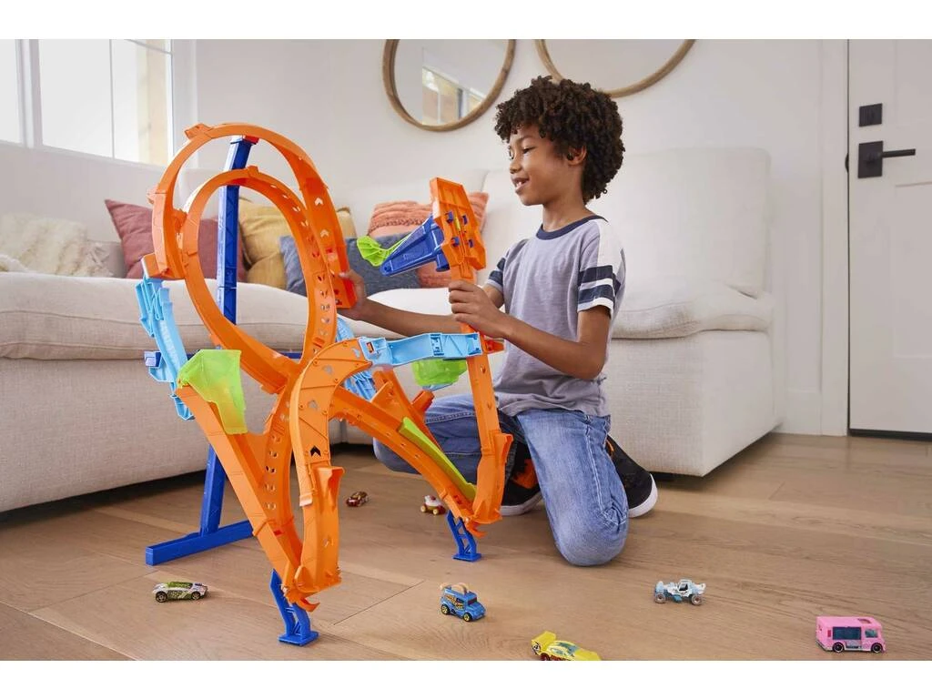 Hot Wheels Action Salto Vertical En Forma De 8 Mattel HMB15 8 Hot Wheels Action Salto Vertical En Forma De 8 Mattel HMB15 - Imagen 6