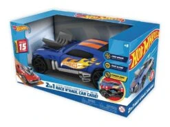 Hot Wheels Coche De Carreras Maletín Guardacoches 2 En 1 Cefa Toys 4622