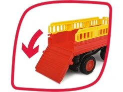 Tractor Fendt Trailer De Animales 30 Cm. Simba 204115001 -Mejor Juguetería Tienda 1999970355g05