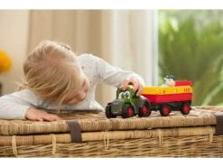 Tractor Fendt Trailer De Animales 30 Cm. Simba 204115001 -Mejor Juguetería Tienda 1999970355g06