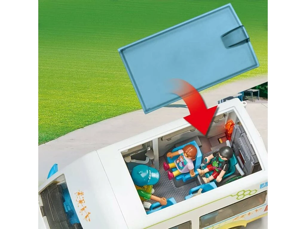 Playmobil City Life Autobus Escolar De Playmobil 71329 5 Playmobil City Life Autobus Escolar De Playmobil 71329 - Imagen 3