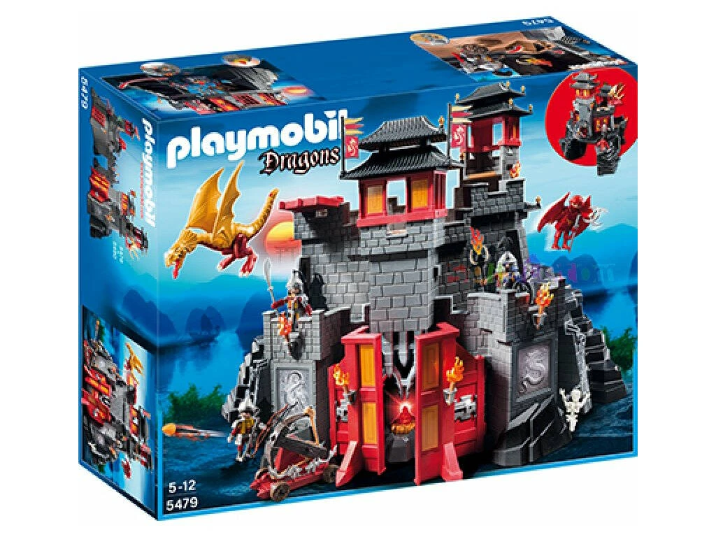 Playmobil Gran Castillo Del Dragón Asiático 5479 3 Playmobil Gran Castillo Del Dragón Asiático 5479