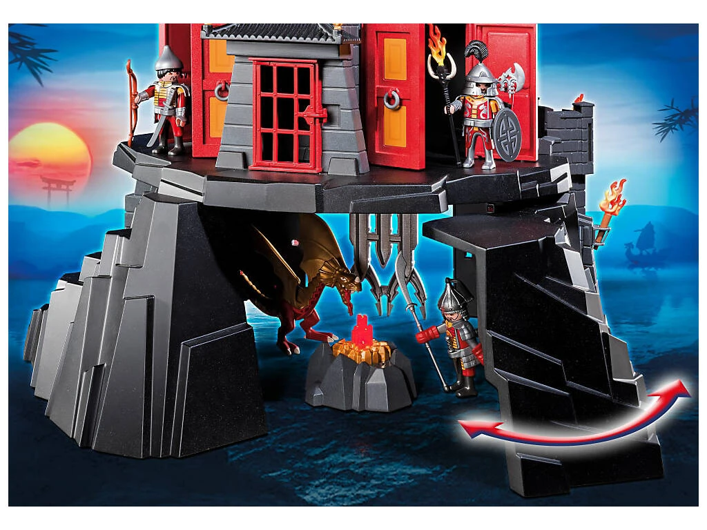 Playmobil Gran Castillo Del Dragón Asiático 5479 5 Playmobil Gran Castillo Del Dragón Asiático 5479 - Imagen 3
