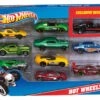 Hot Wheels Pack 10 Vehículos De Juguete Mattel 54886 -Mejor Juguetería Tienda 41626g00