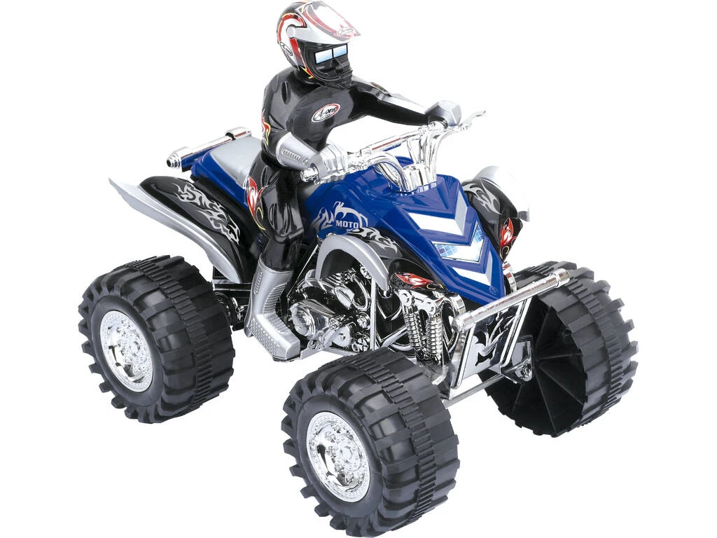 Vehículo Quad Fricción Con Figura Y Sonidos 32x25x26cm 6 Vehículo Quad Fricción Con Figura Y Sonidos 32x25x26cm - Imagen 4