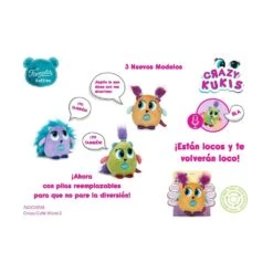 Crazy Cukis Peluche Blandito -Mejor Juguetería Tienda TPFAM021768 3