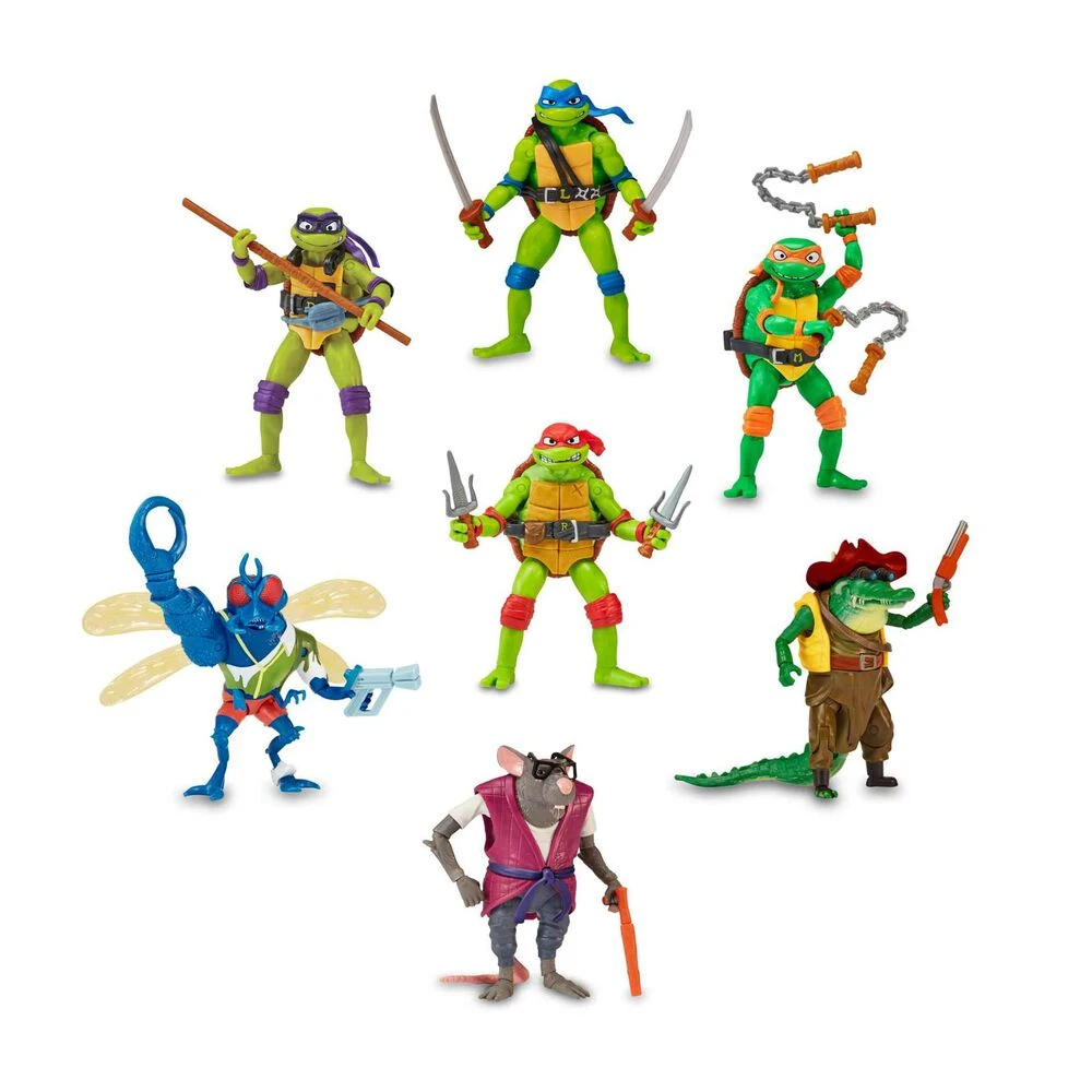 Tortugas Ninja Figura Básica 3 Tortugas Ninja Figura Básica