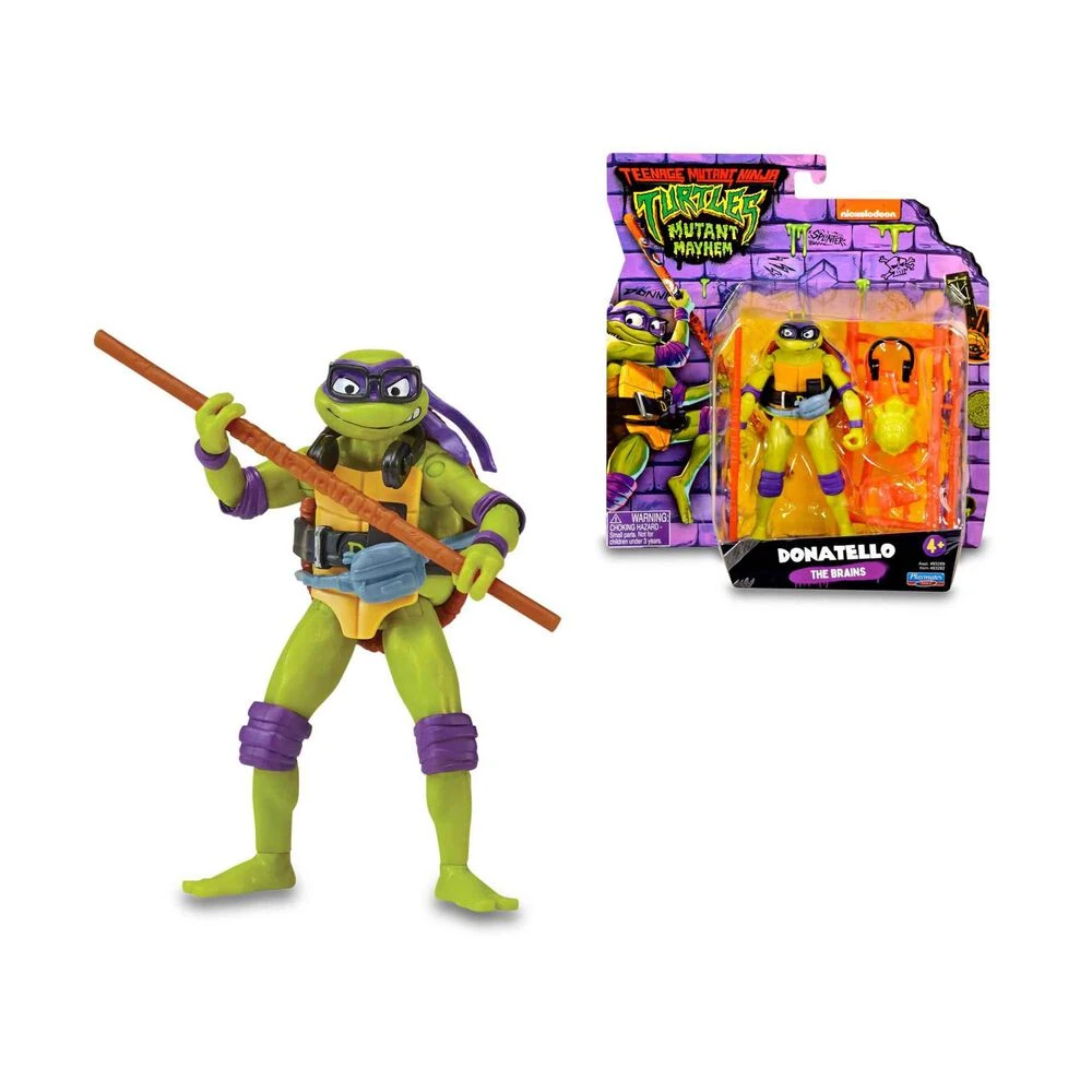 Tortugas Ninja Figura Básica 8 Tortugas Ninja Figura Básica - Imagen 6
