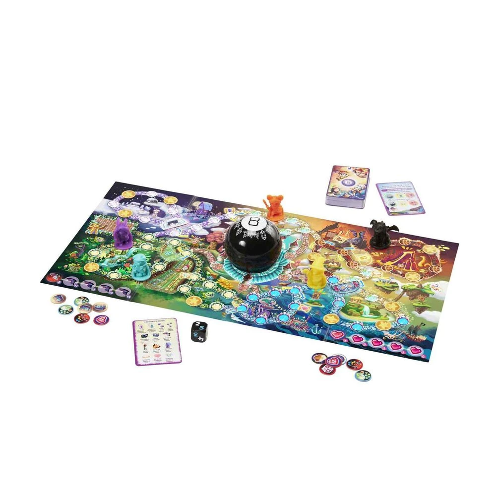 Mattel Games Bola 8 Mágica Encuentros Mágicos Juego De Mesa Cooperativo 7 Años (Mattel HPJ72) 4 Mattel Games Bola 8 Mágica Encuentros Mágicos Juego De Mesa Cooperativo 7 Años (Mattel HPJ72) - Imagen 3