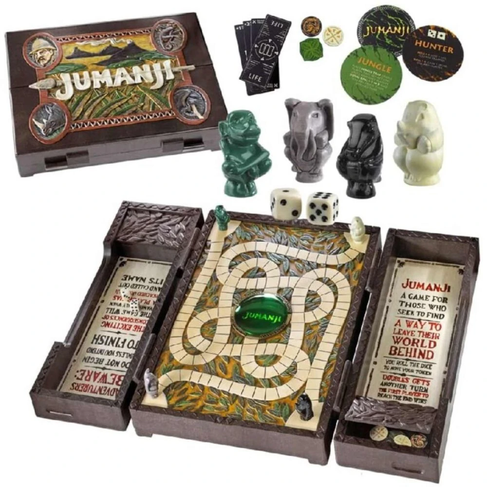 Réplica De Colección Del Tablero De Jumanji 3 Réplica De Colección Del Tablero De Jumanji