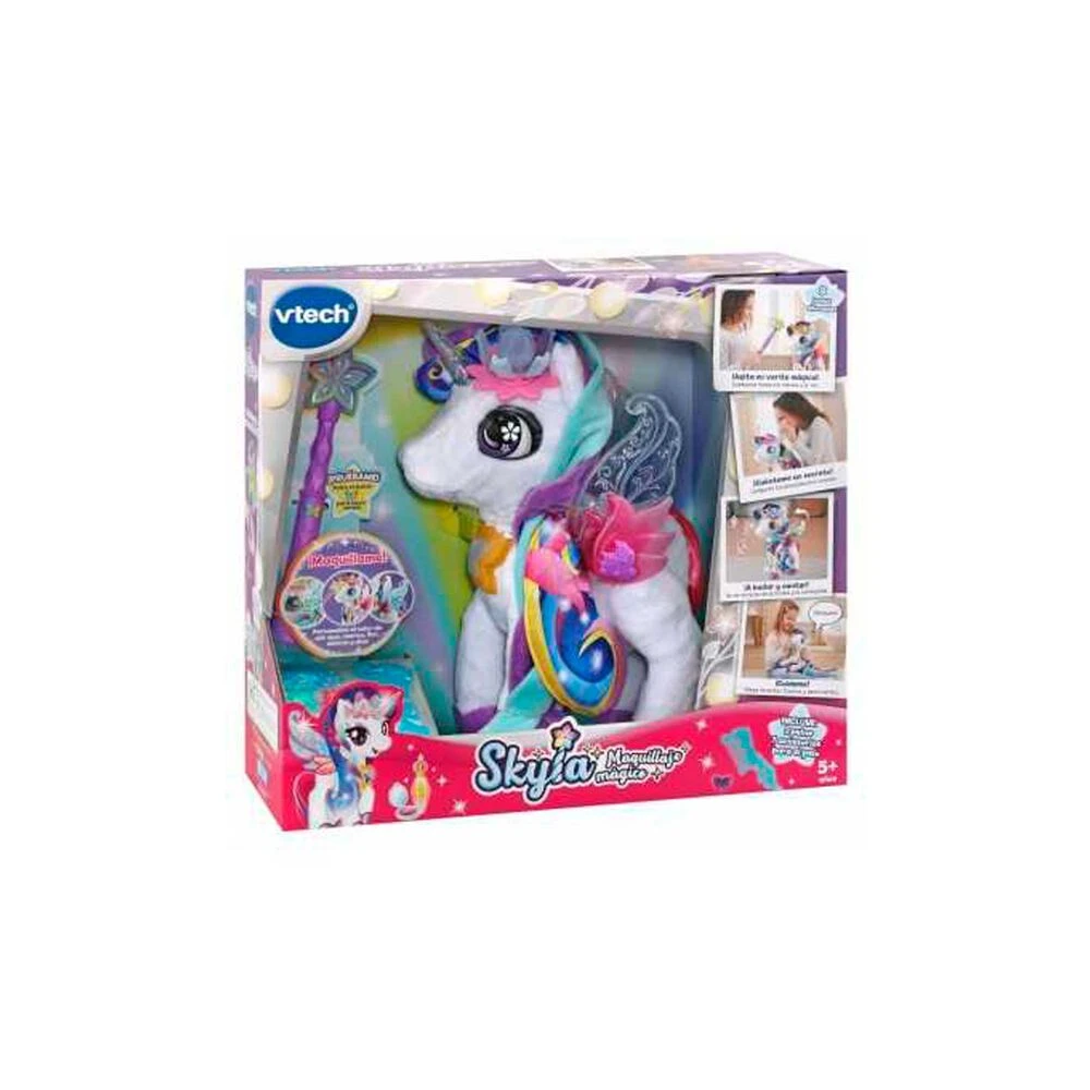 Vtech Skyla Mi Unicornio Varita Mágica Peluche Interactivo 5 Vtech Skyla Mi Unicornio Varita Mágica Peluche Interactivo - Imagen 3